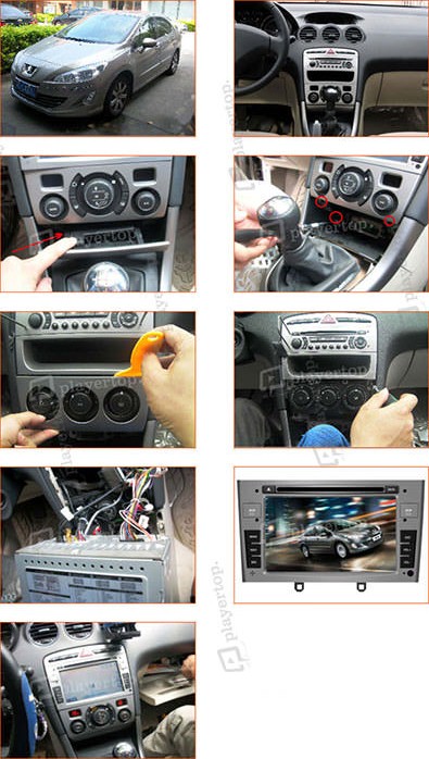 branchement autoradio peugeot 408 2010 2012